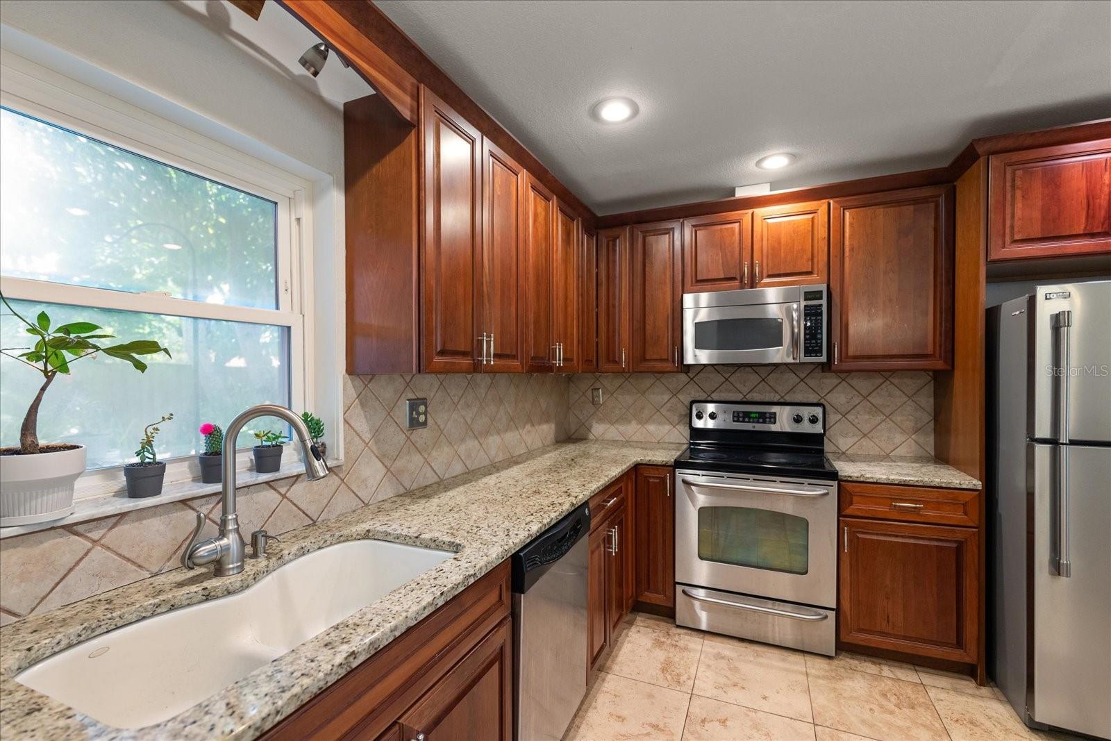 Kitchen with Upgraded Finishes