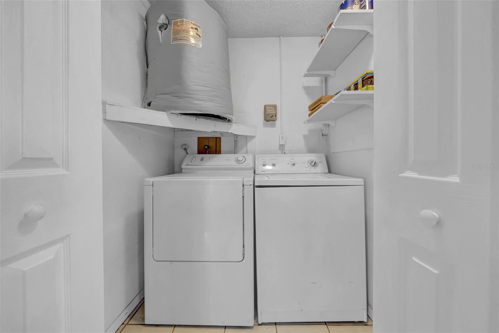 Inside laundry