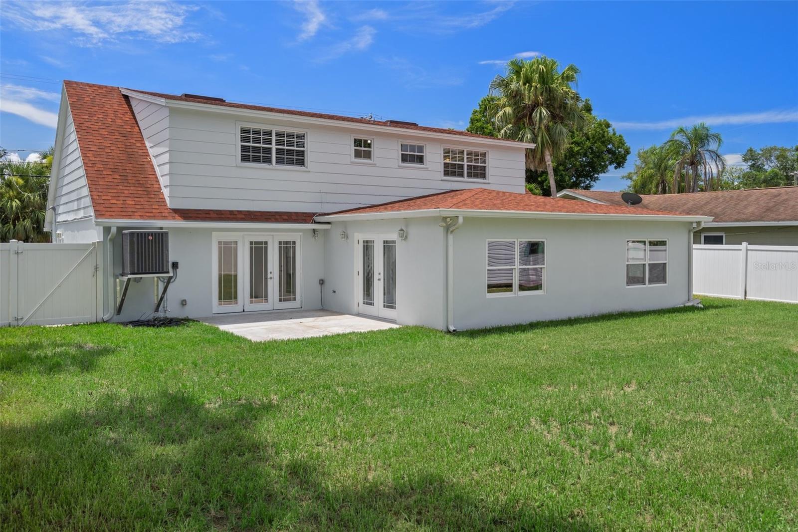 Rear yard