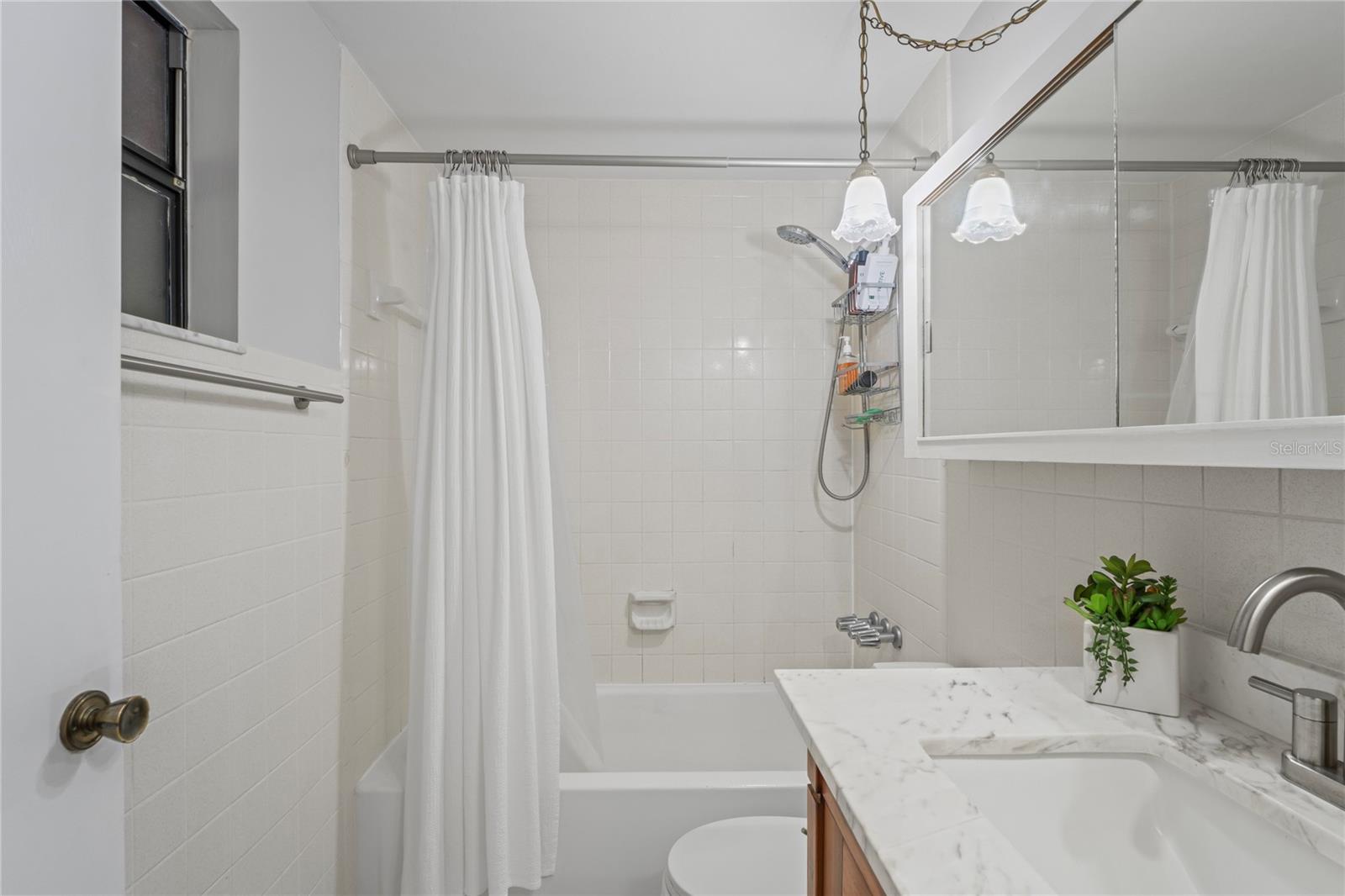 TUB WITH SHOWER