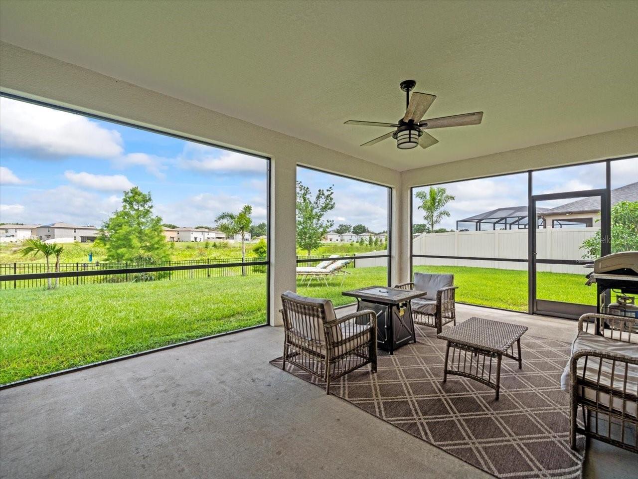 Back Screened in Patio