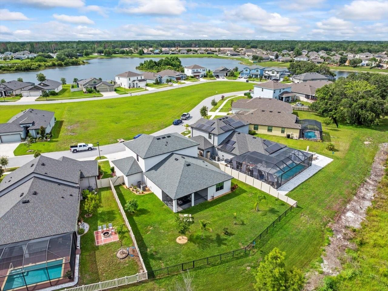 Elevated Backyard View