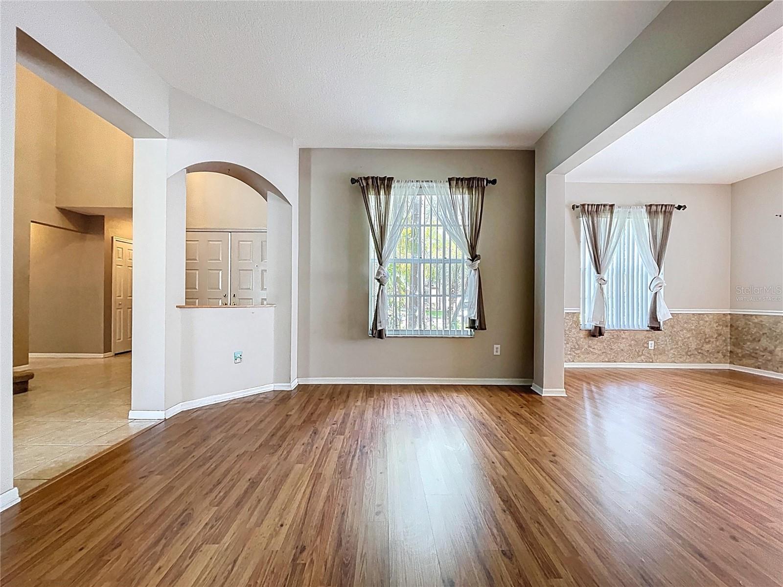 Virtually Staged Dining Room