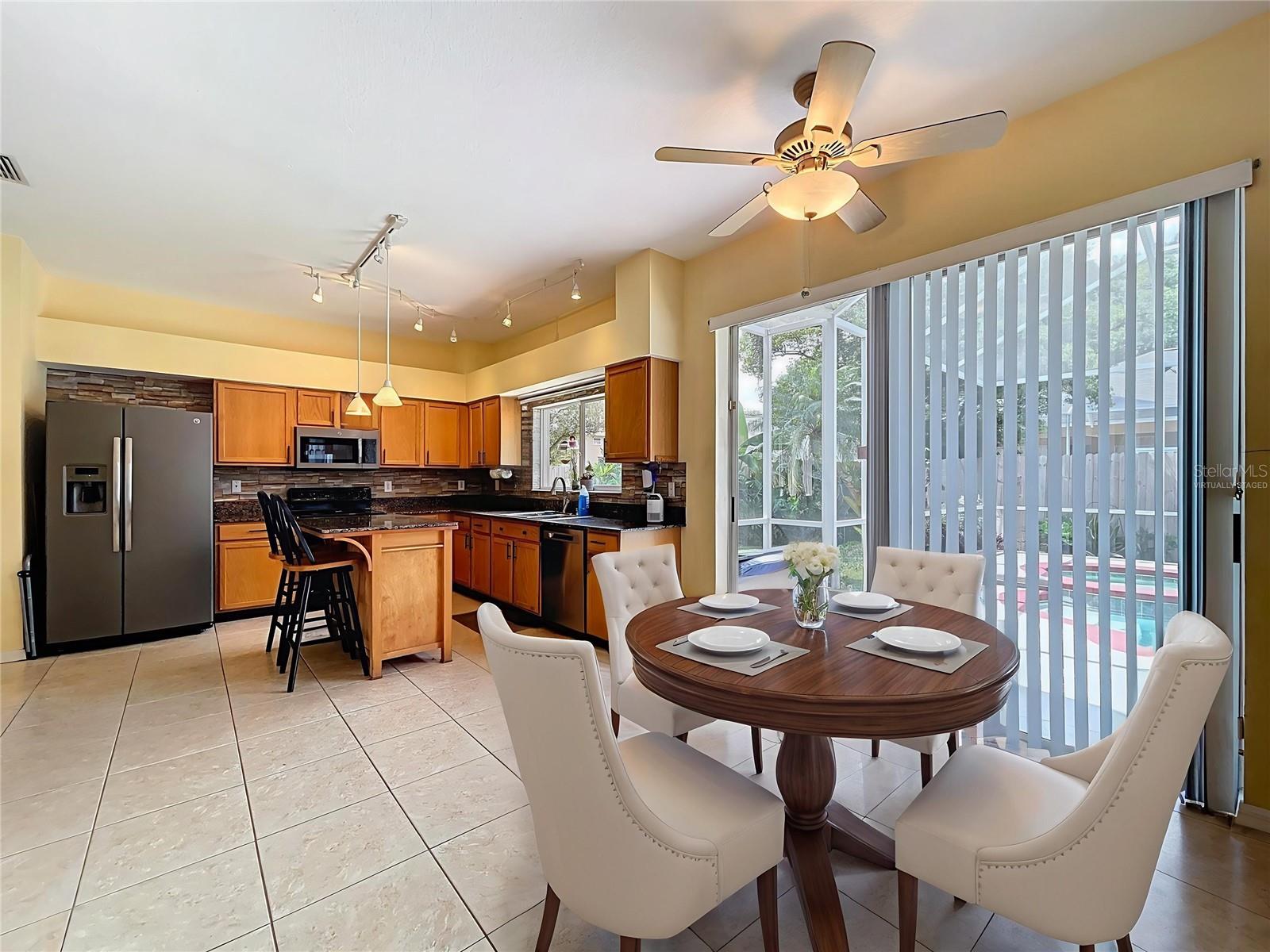 Virtually Staged kitchenette