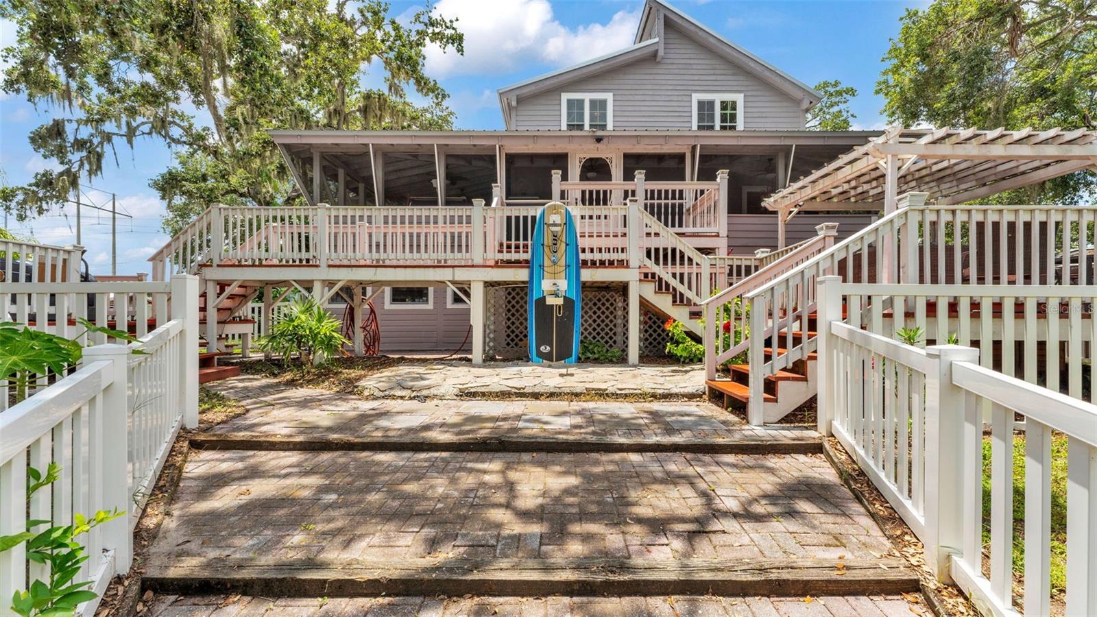 Exterior View with outdoor shower