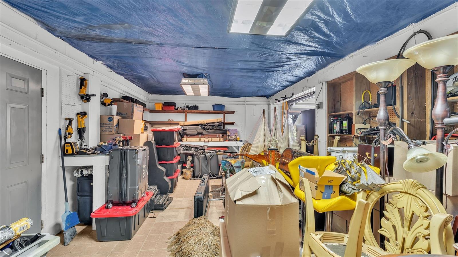 Storage Area / Workshop downstairs on 1st floor