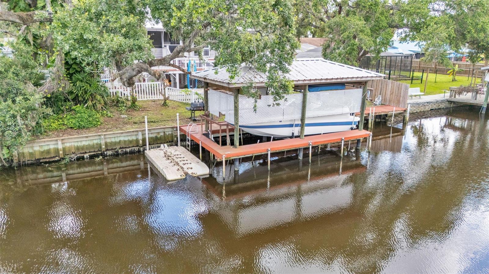 Jet Ski Dock & Boat Slip + Lift