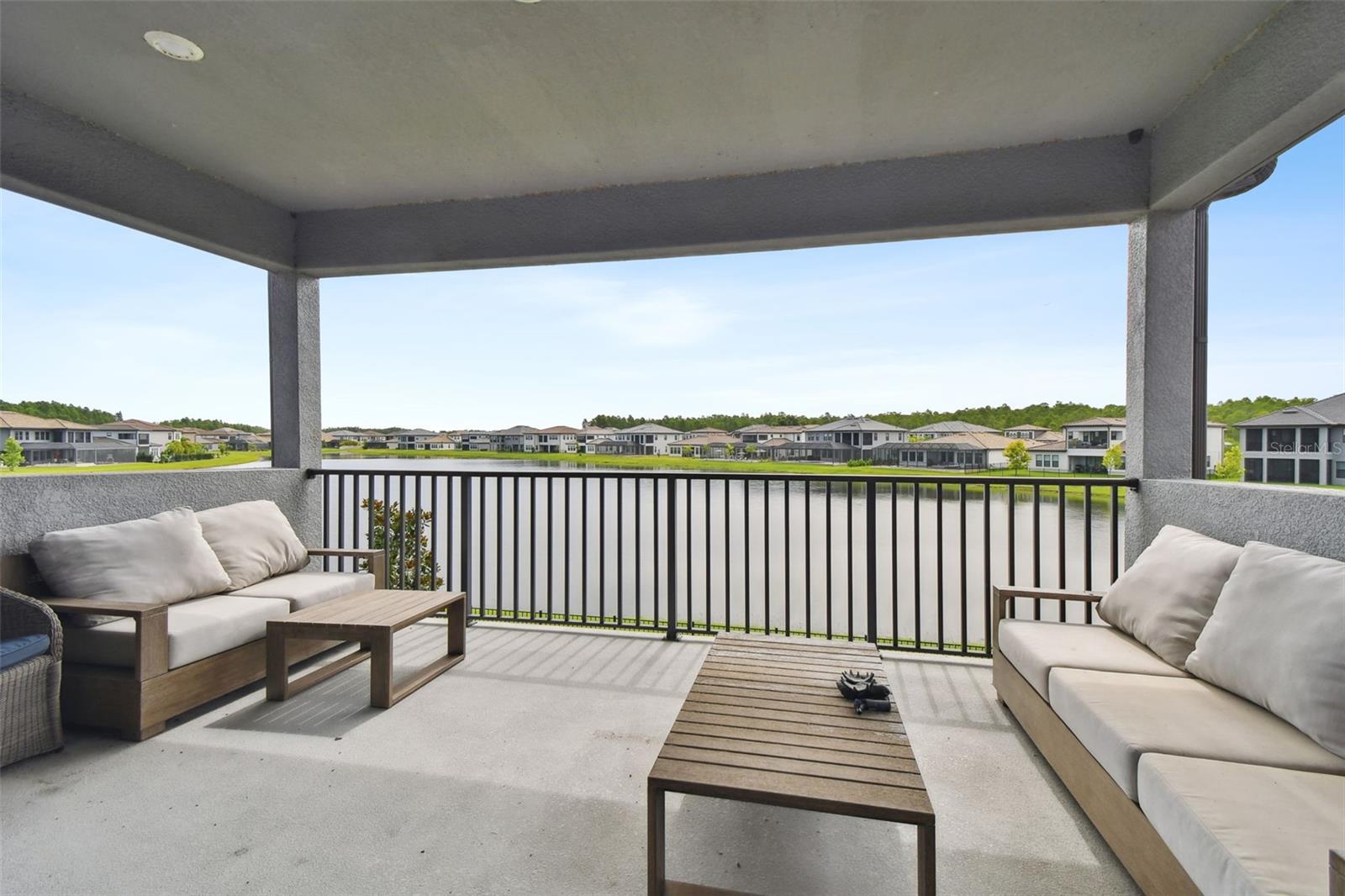 Balcony overlooking the amazing water view