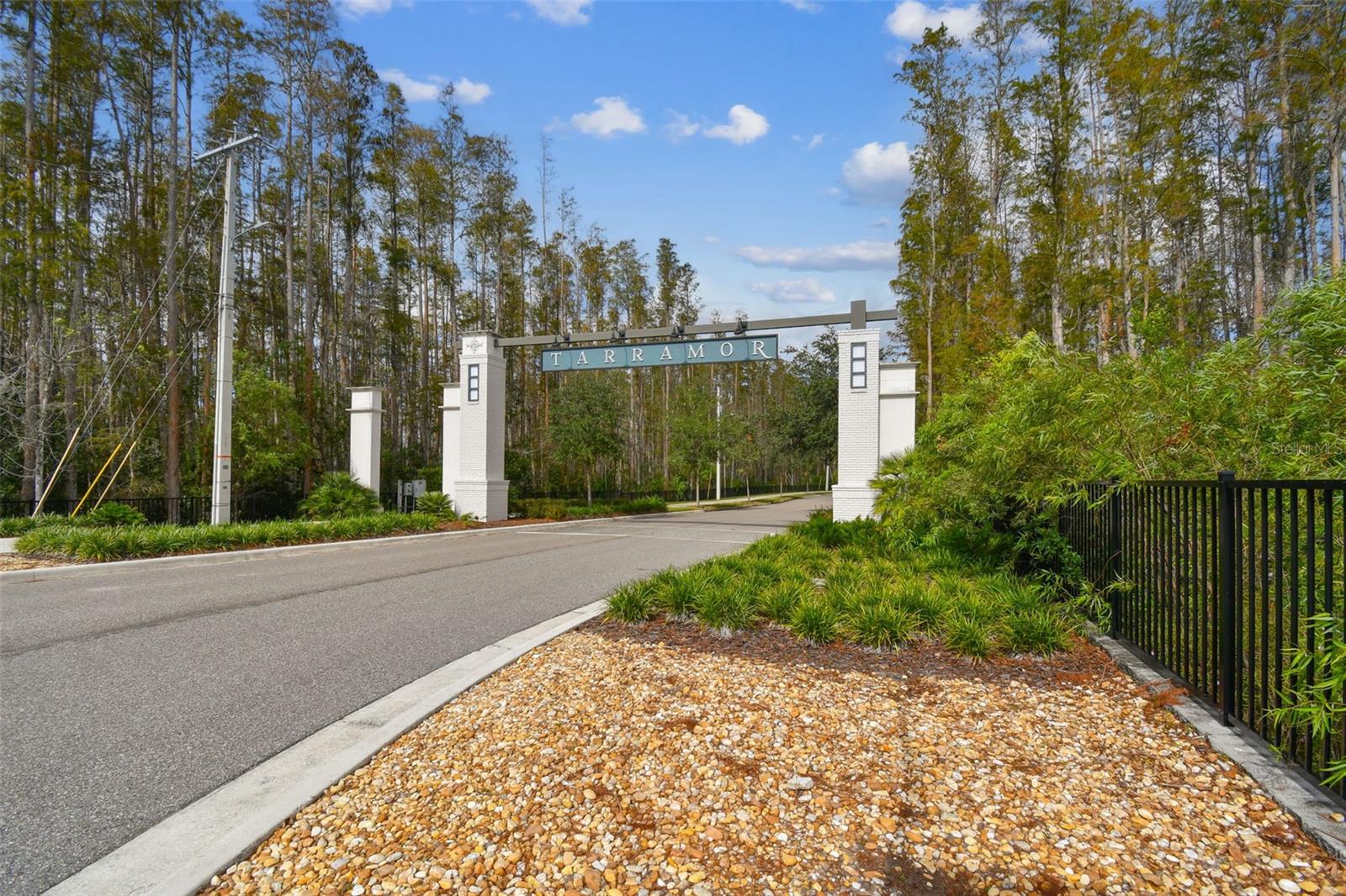Entrance to community