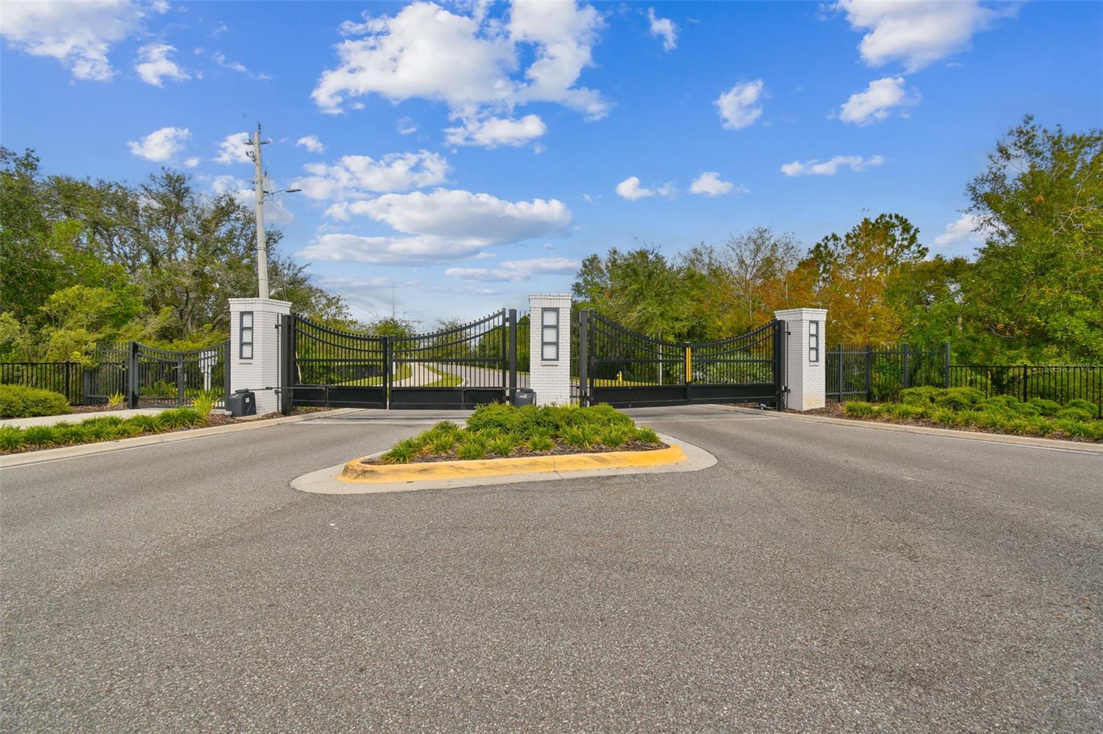 Gated entrance