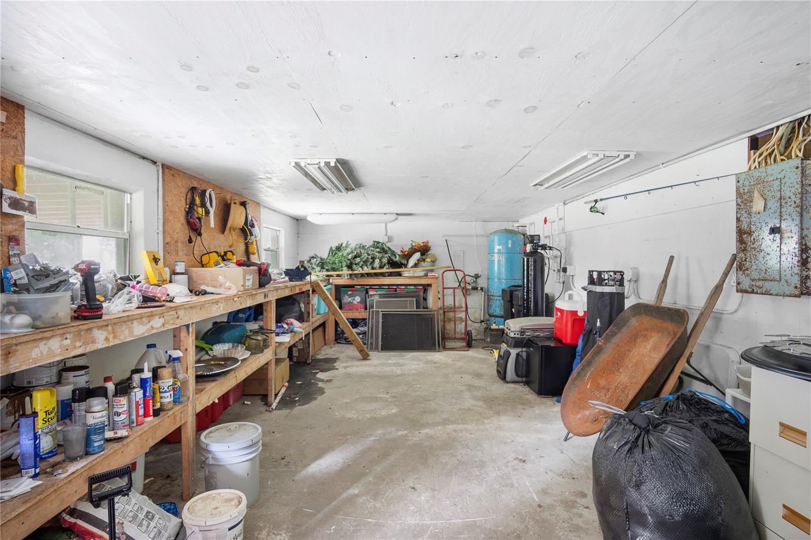 Downstairs basement/extra storage