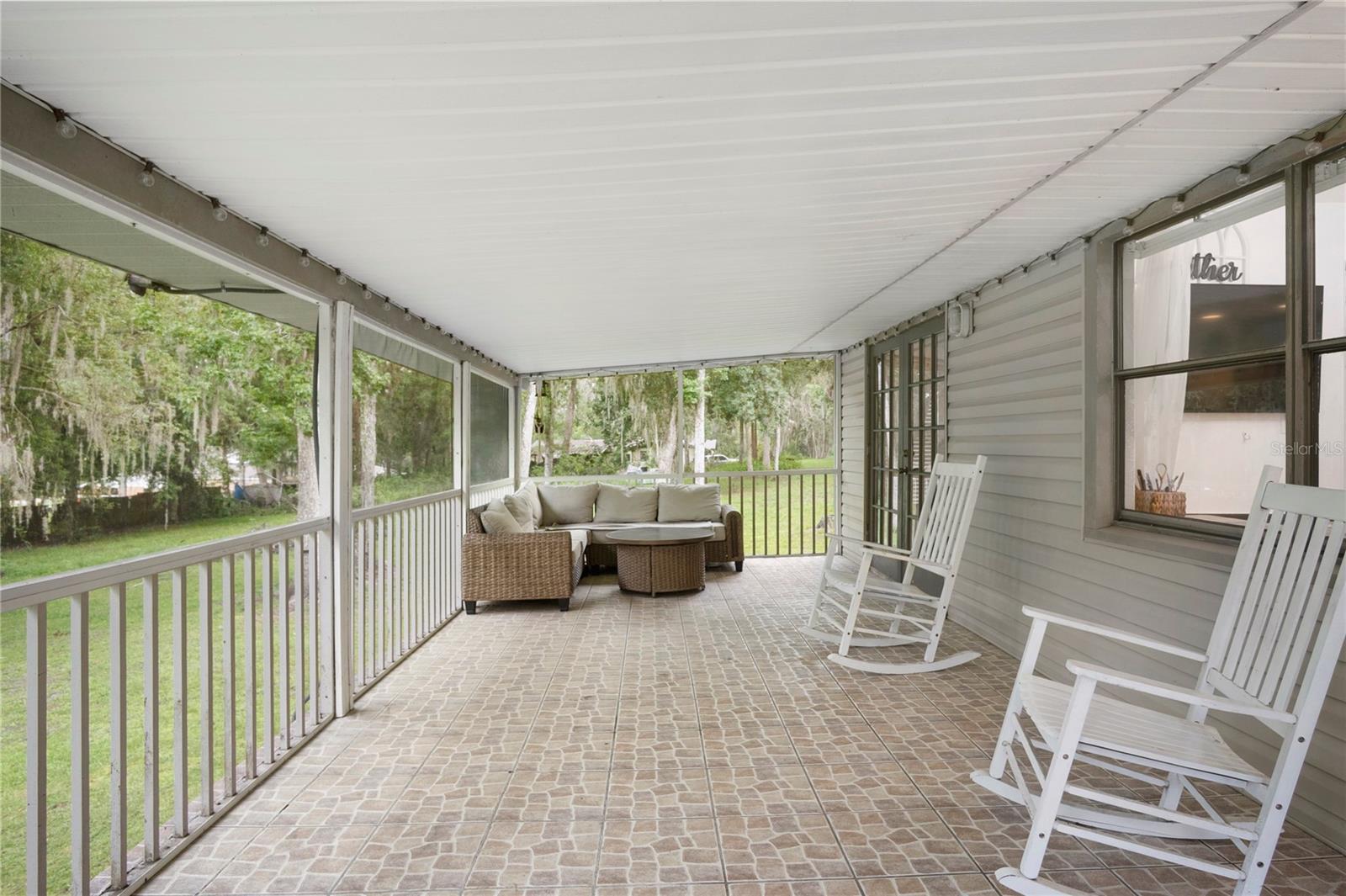 Back porch