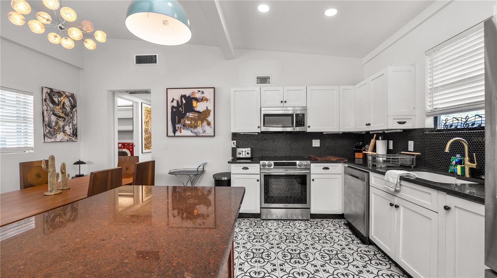 Eclectic Kitchen with charm