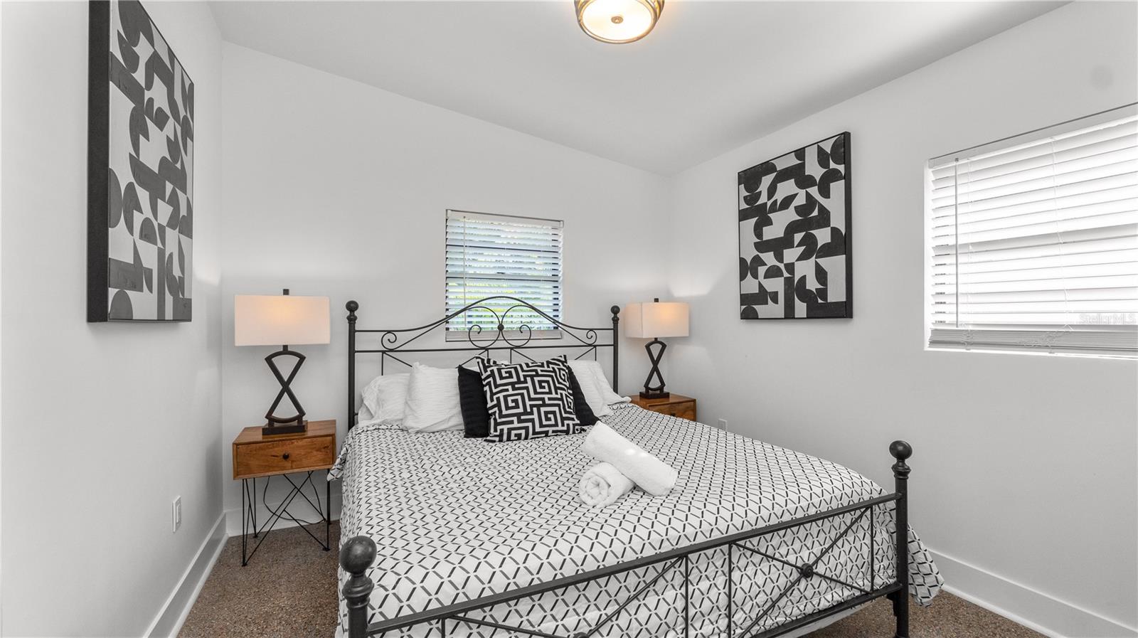 King Bed with luxury decor ~