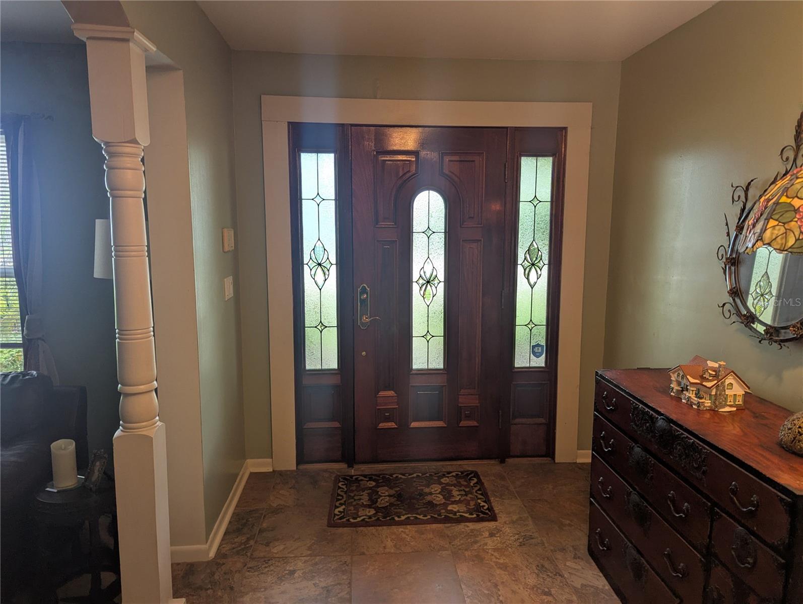 Tiled Foyer