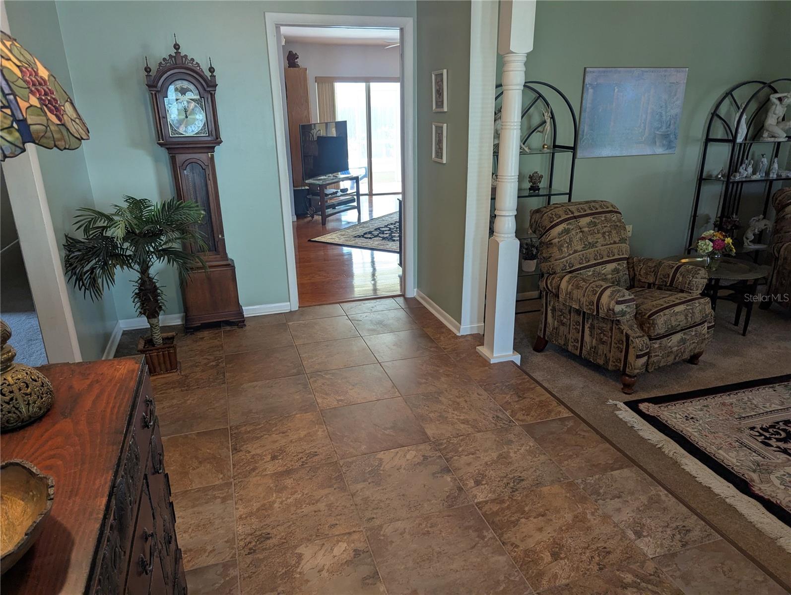 Foyer to Family Room