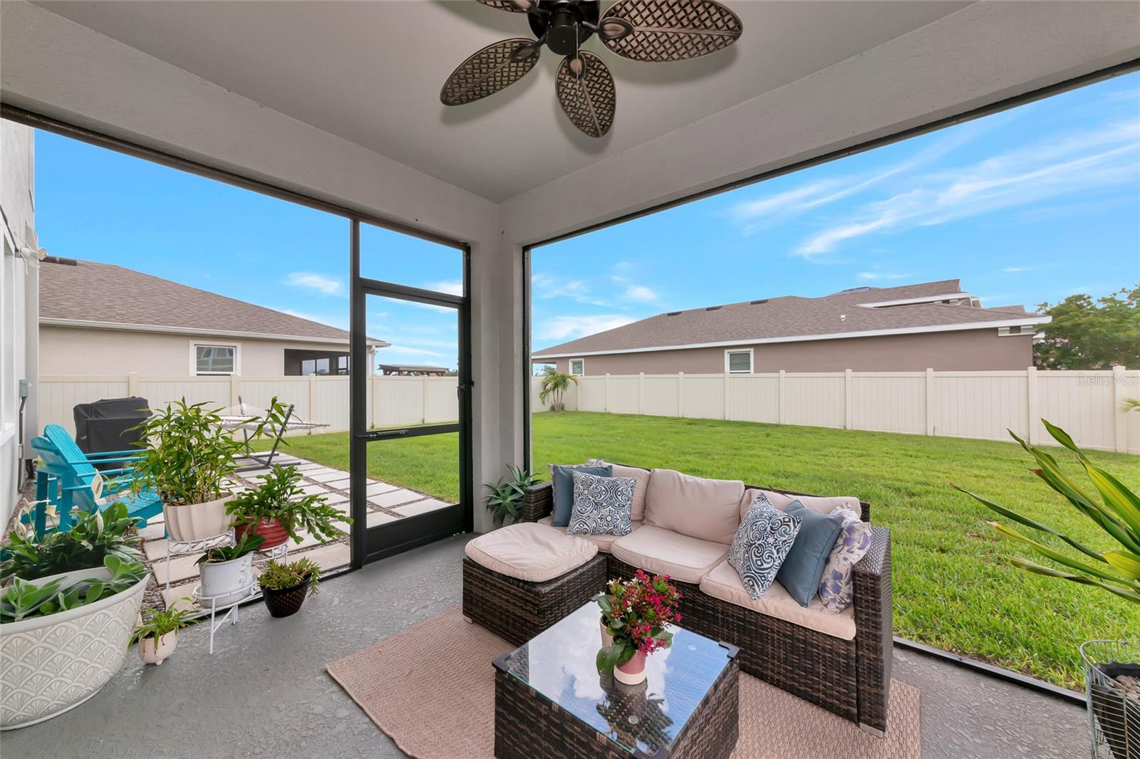 Screened in Lanai