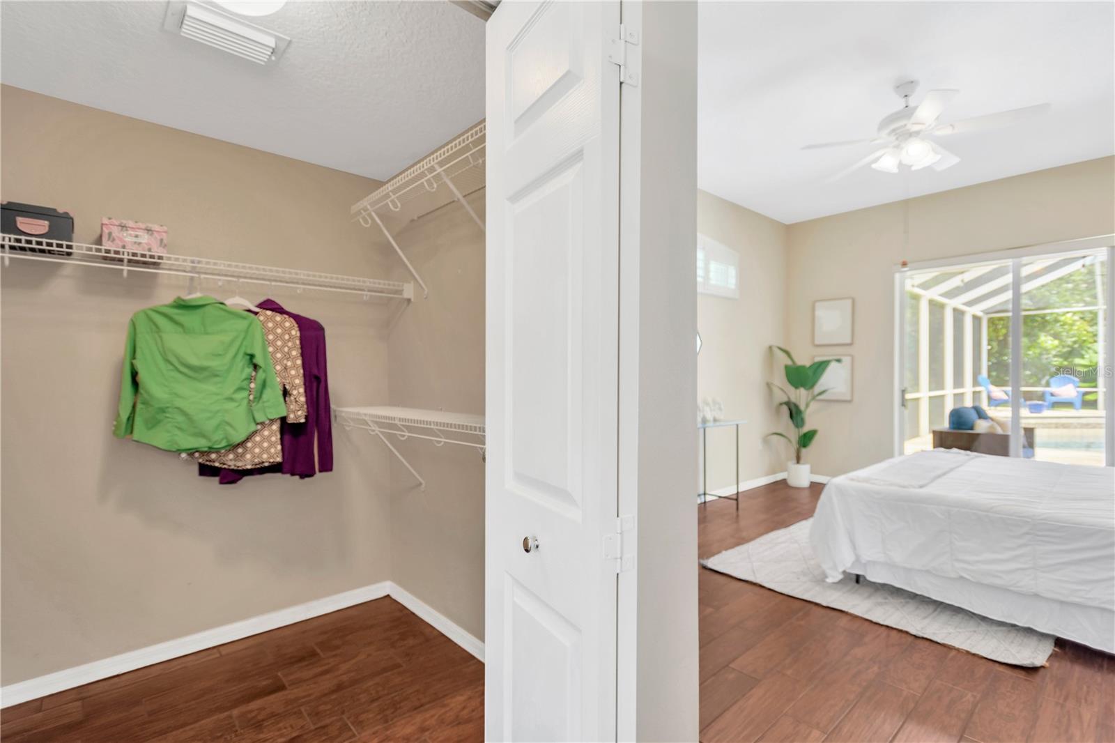 Master closet #1