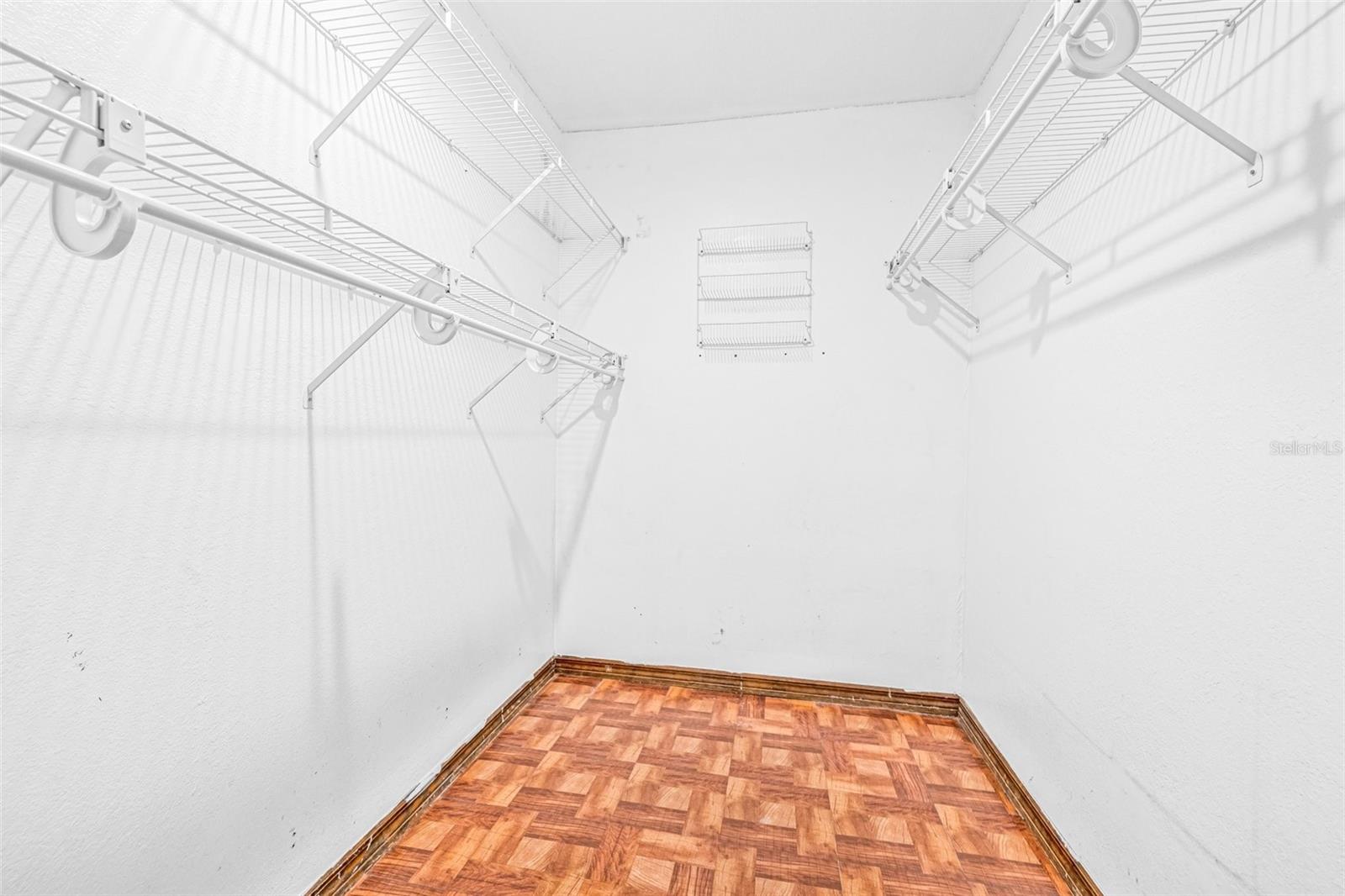 Primary walk in closet