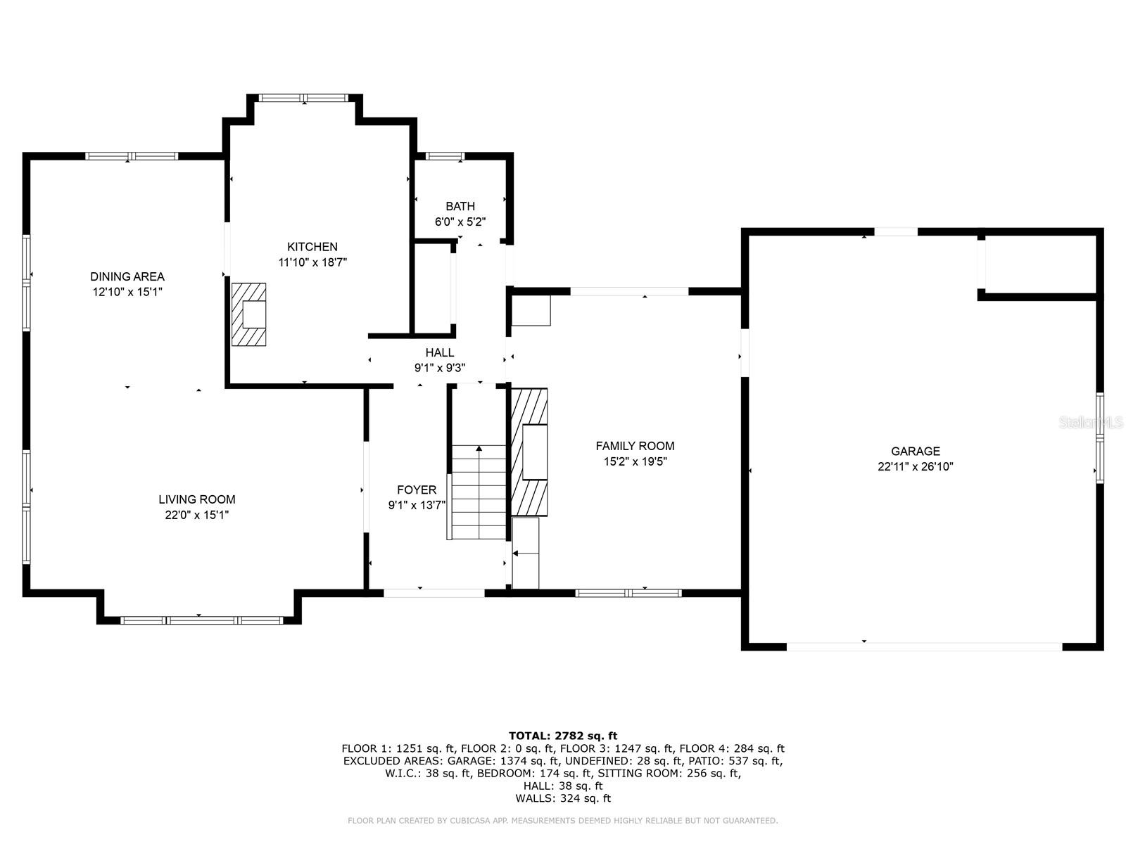 main house first floor