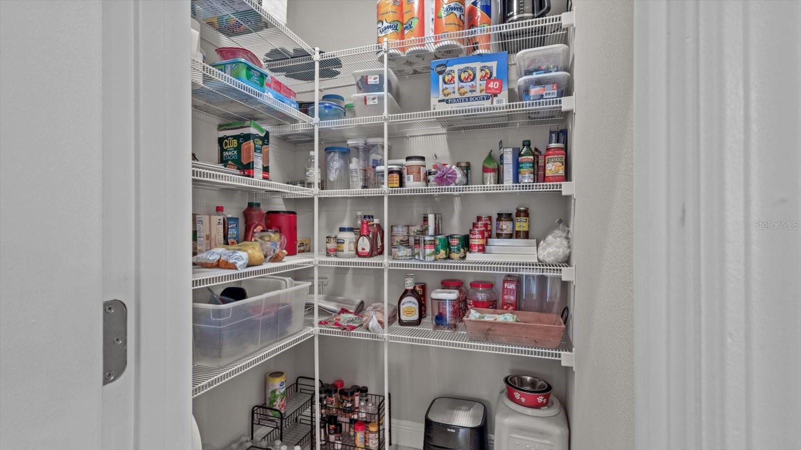 large walk in pantry