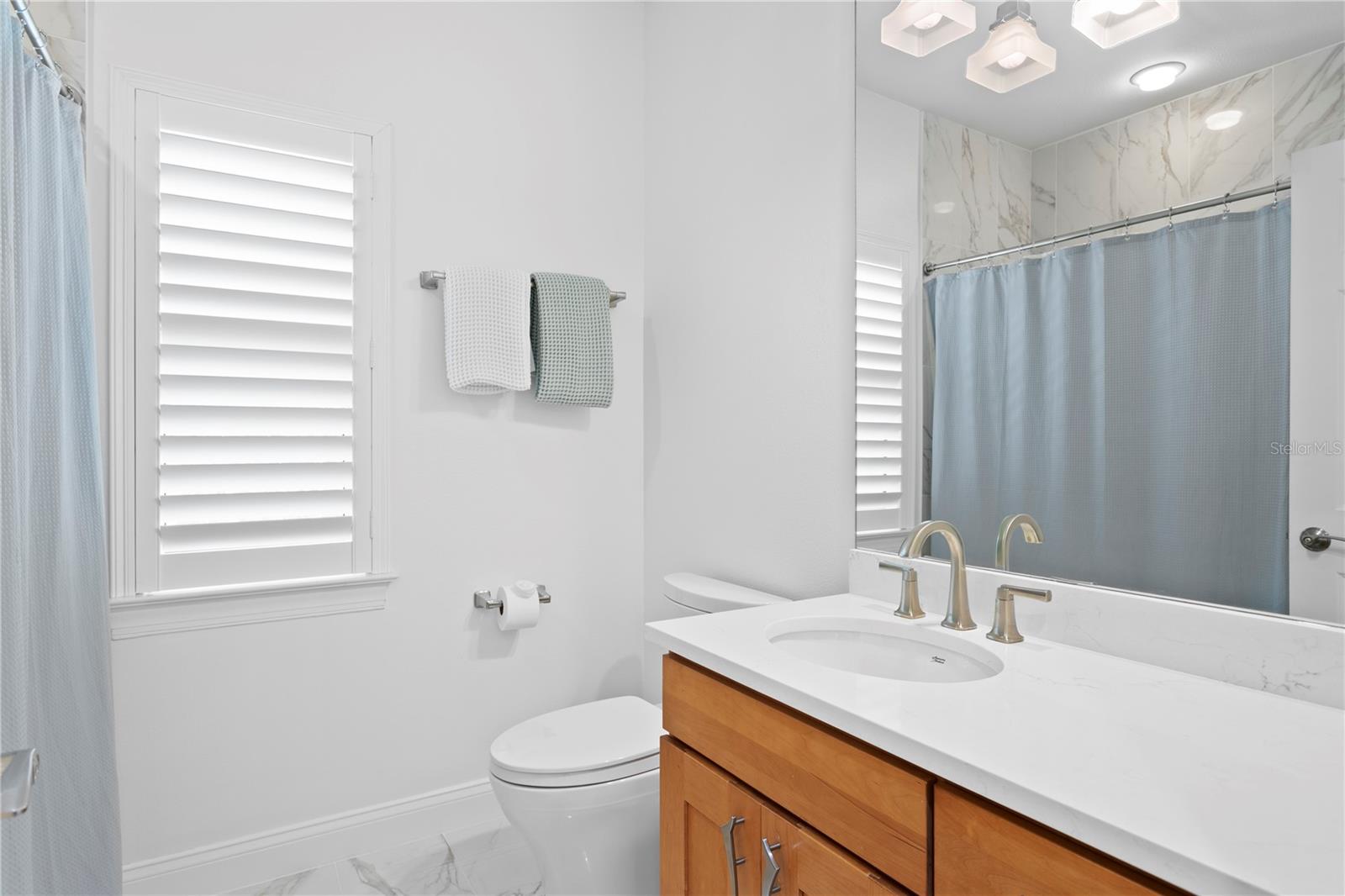 Full hallway bathroom