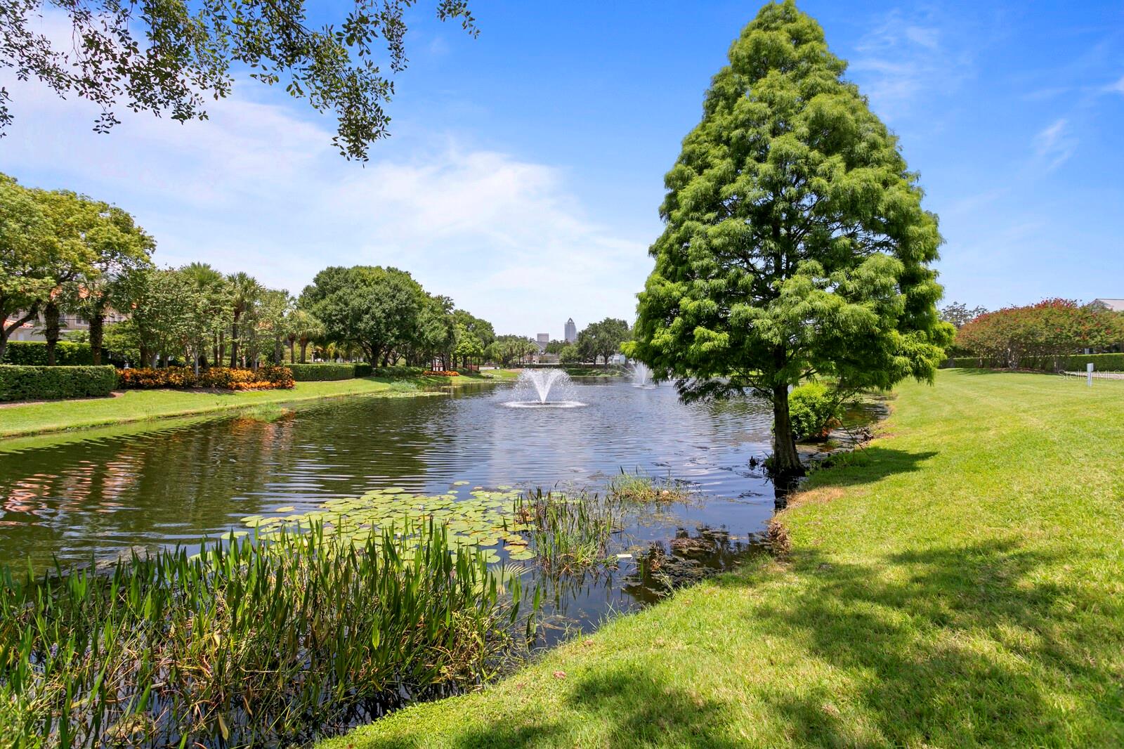 Lovely ponds located throughout the community