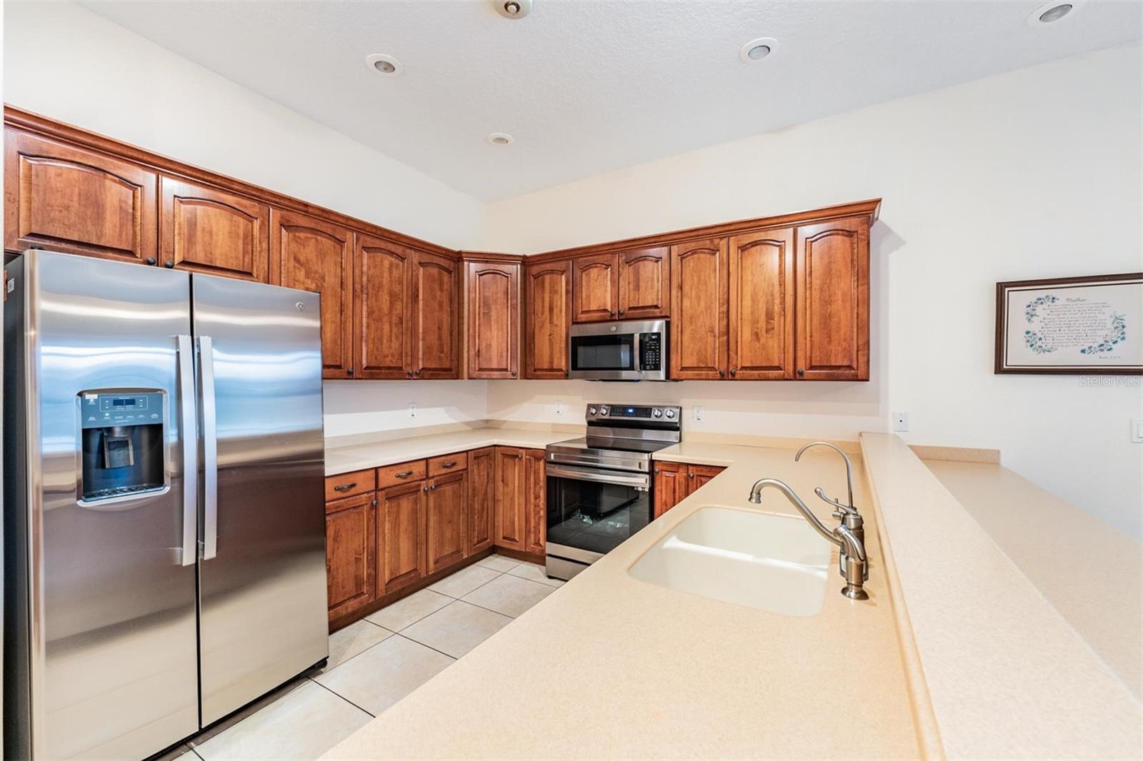 stainless steel appliances