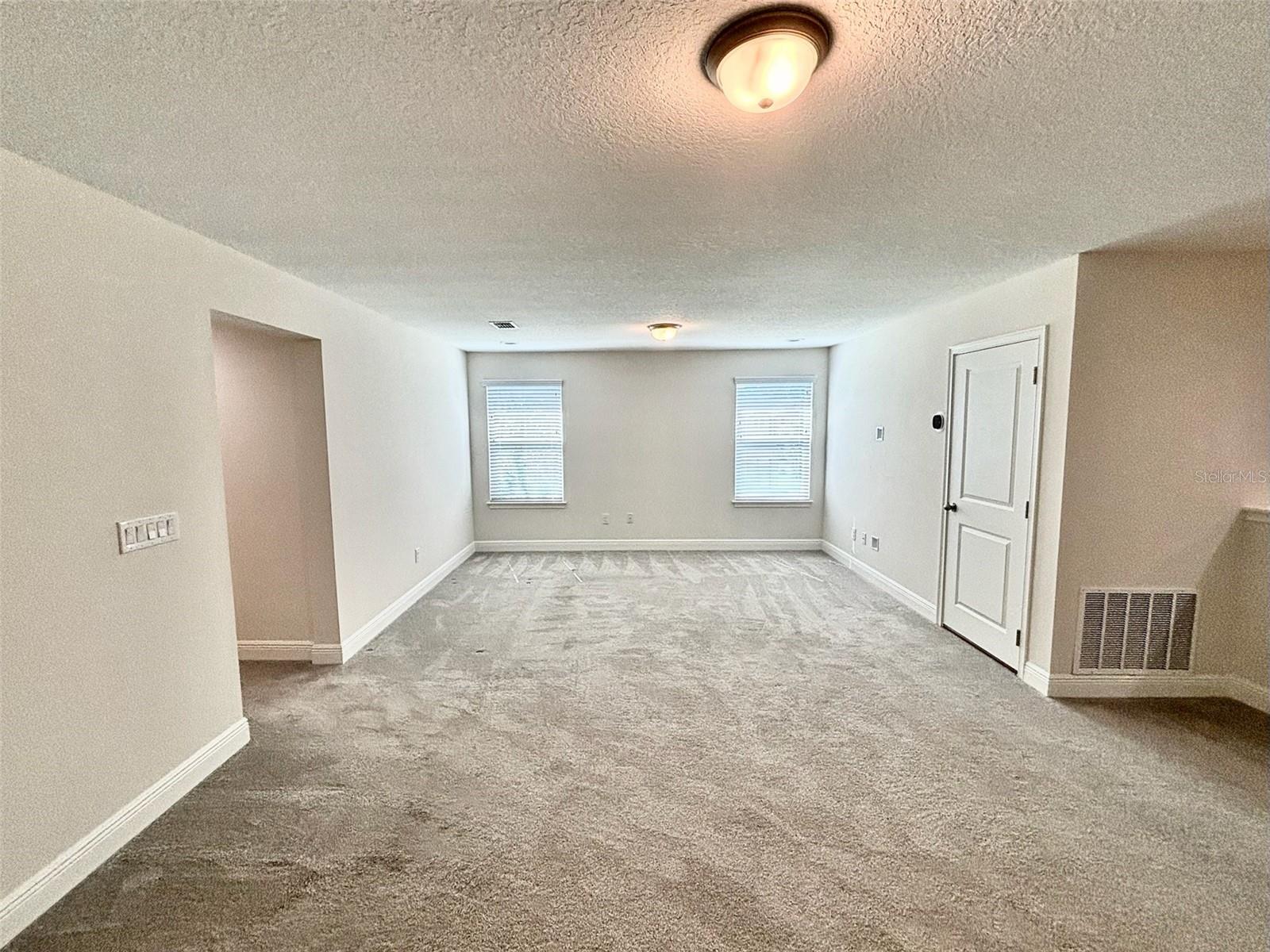 Upstairs loft/flex space