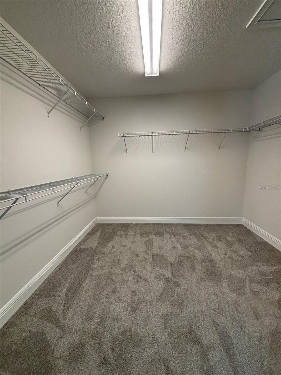 Primary closet