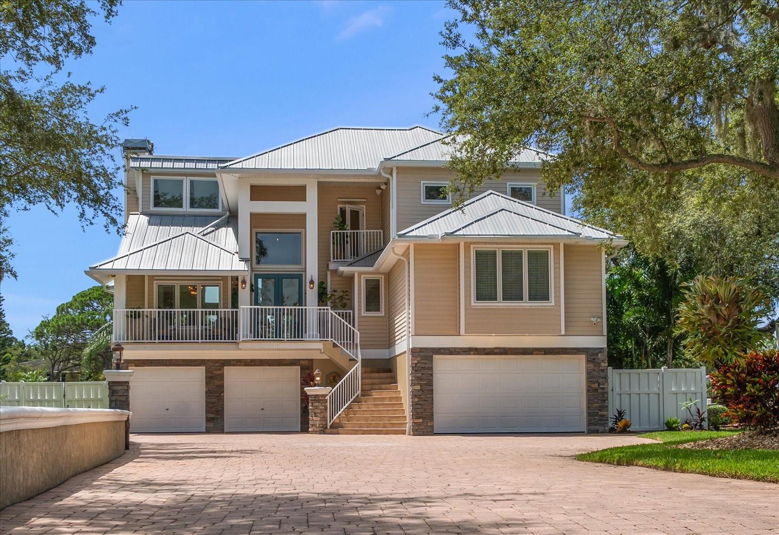 Front Exterior - Waterfront Propert