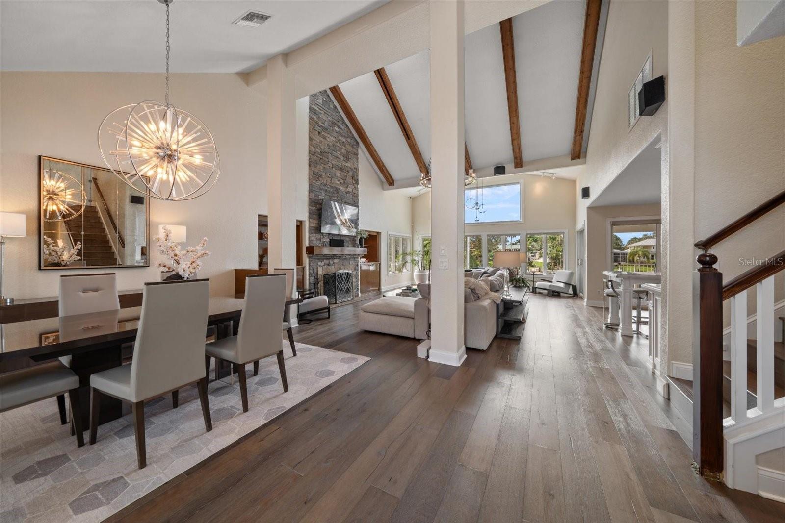 Dining Room & Large Living Room