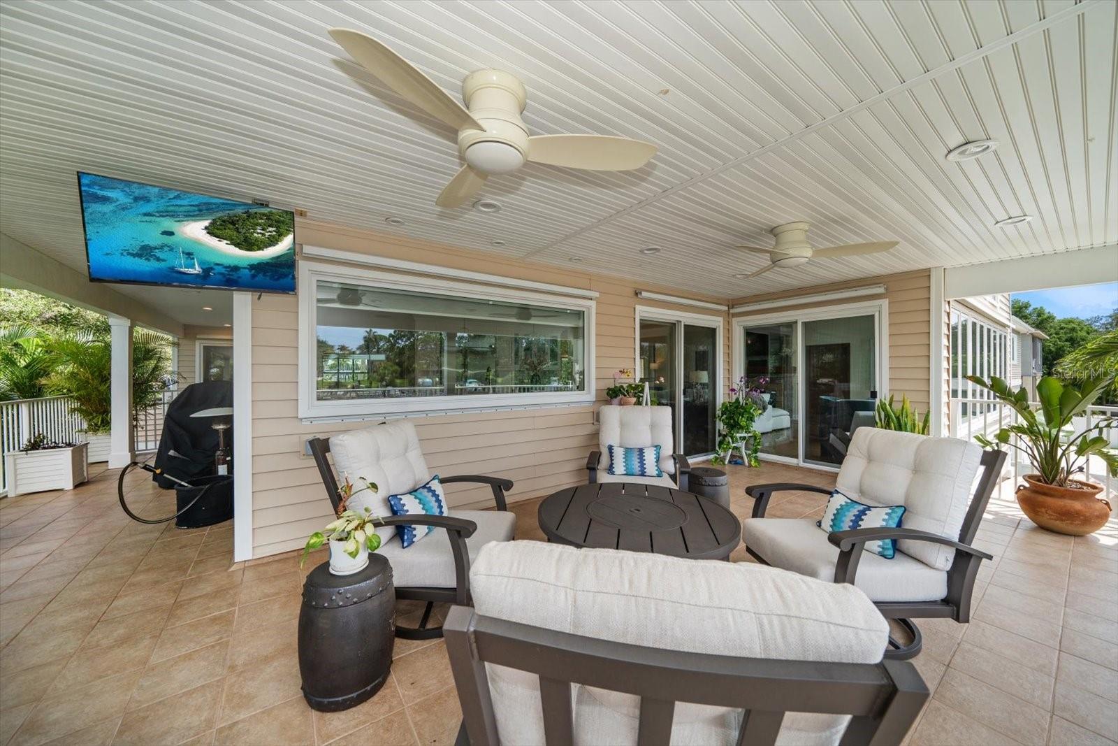 Rear Covered Patio