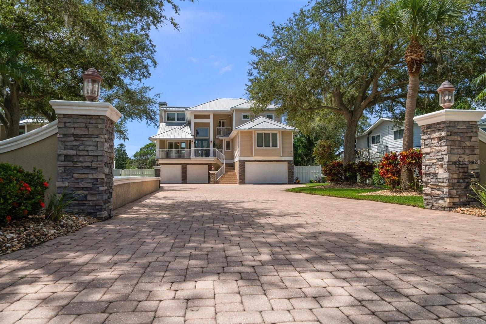 Large Paver Driveway