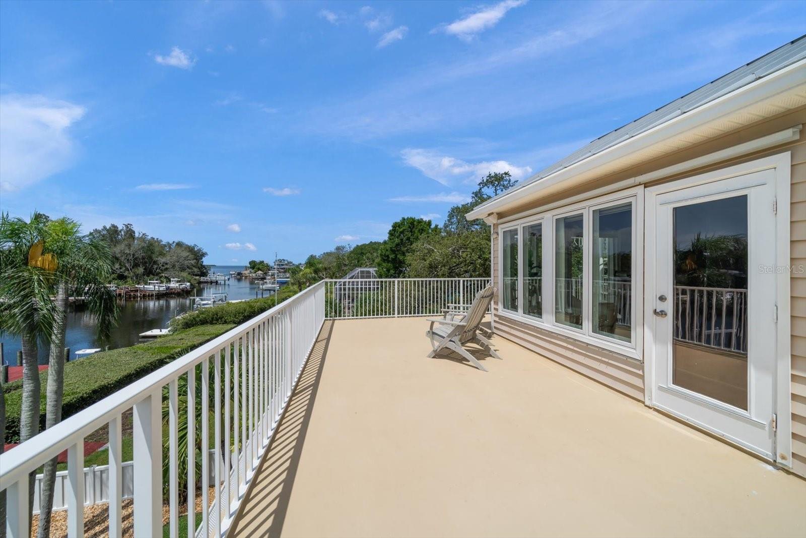 Expansive Master Balcony
