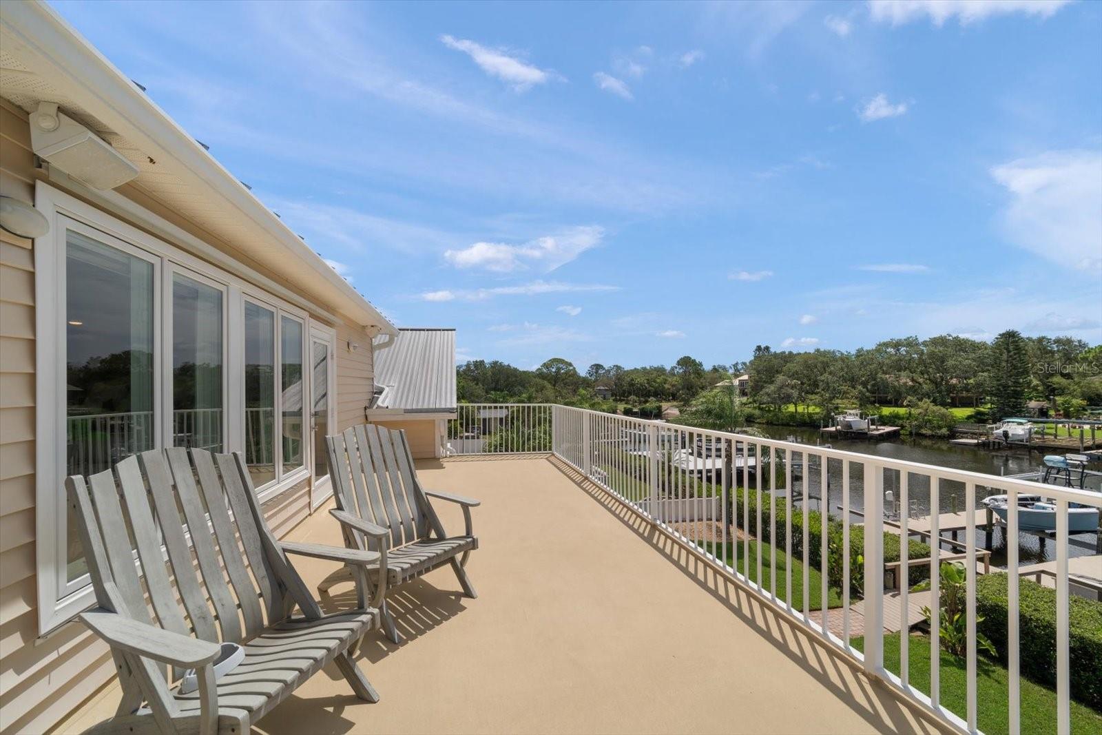 Expansive Master Balcony