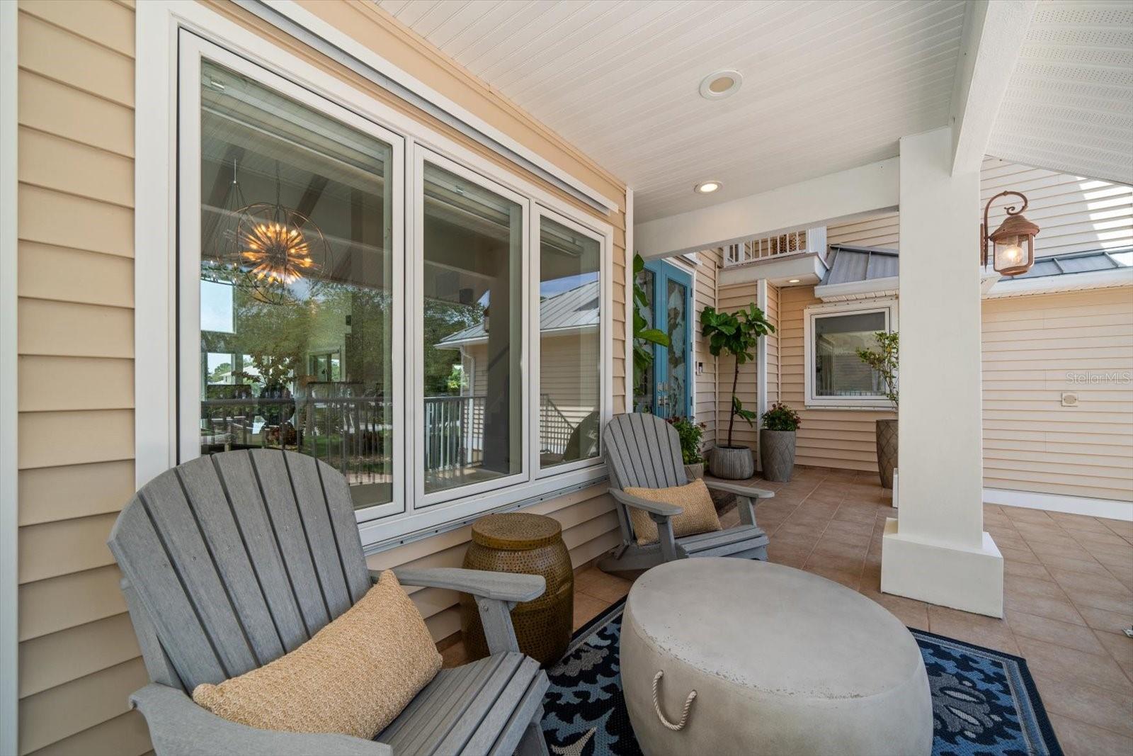 Covered Front Patio