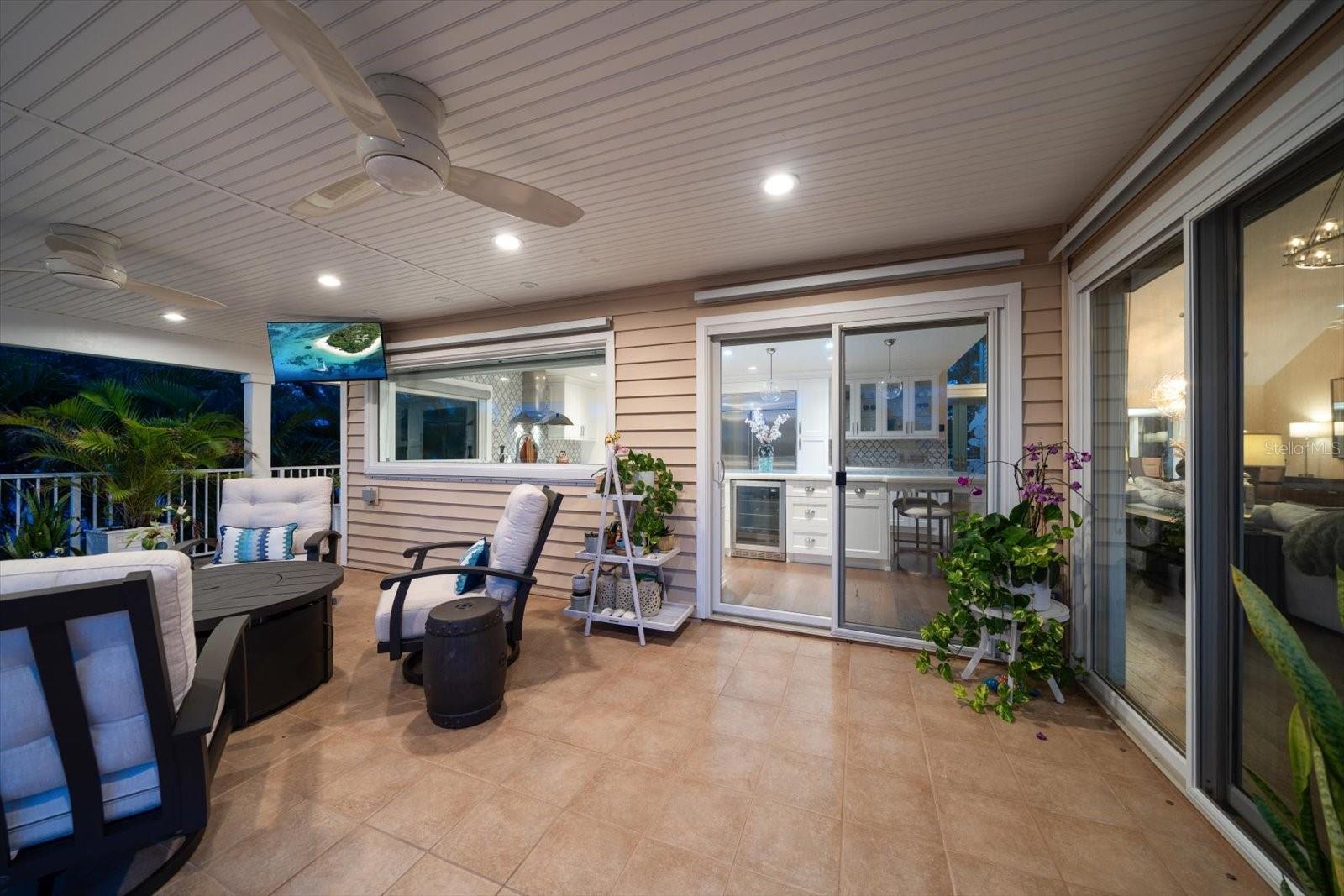 Rear Covered Patio