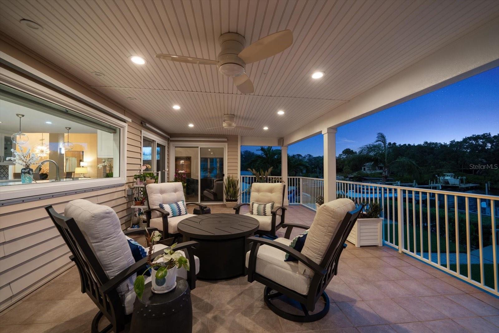Rear Covered Patio