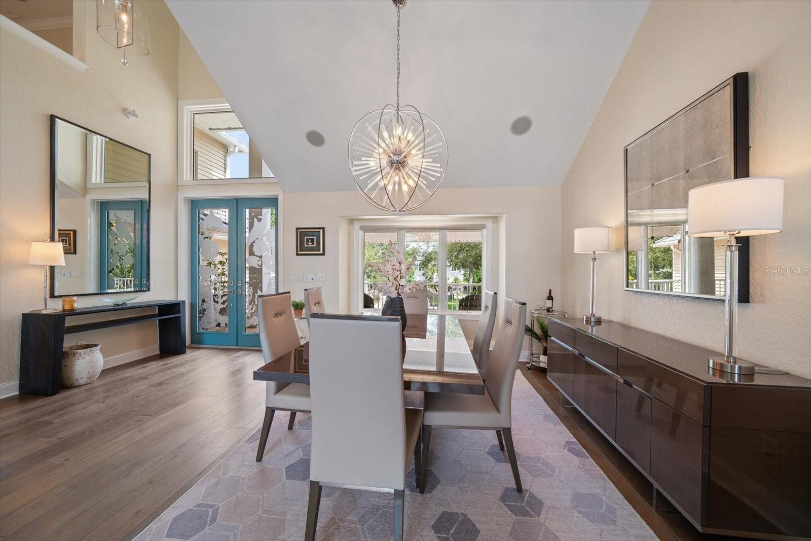 Dining Room and Front Entry