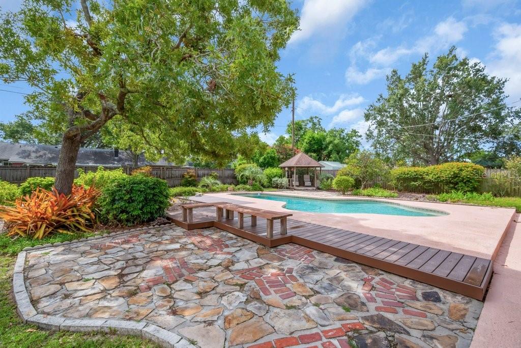 Beautiful field stone patios...