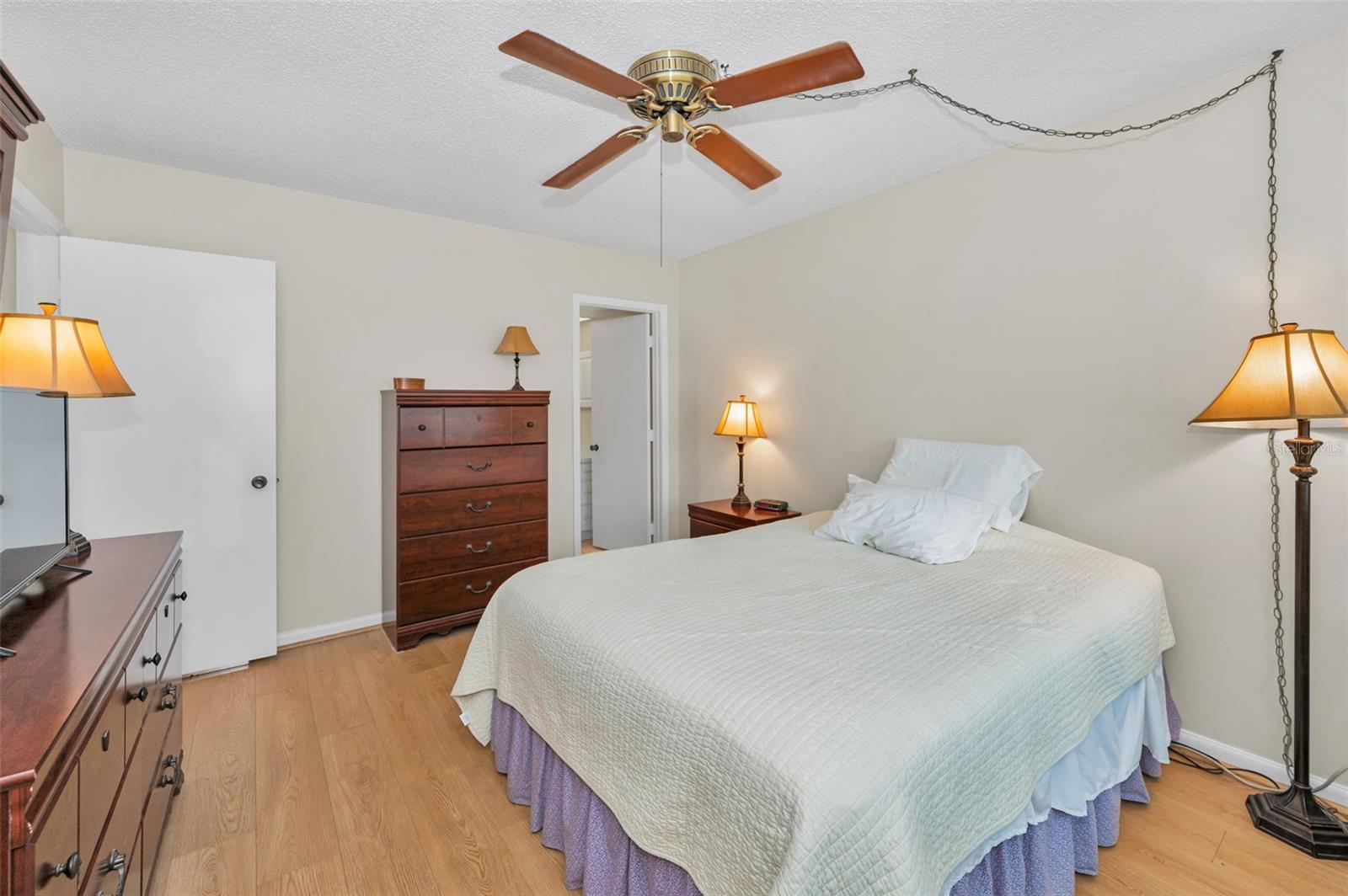 Primary Bedroom - luxury vinyl floors