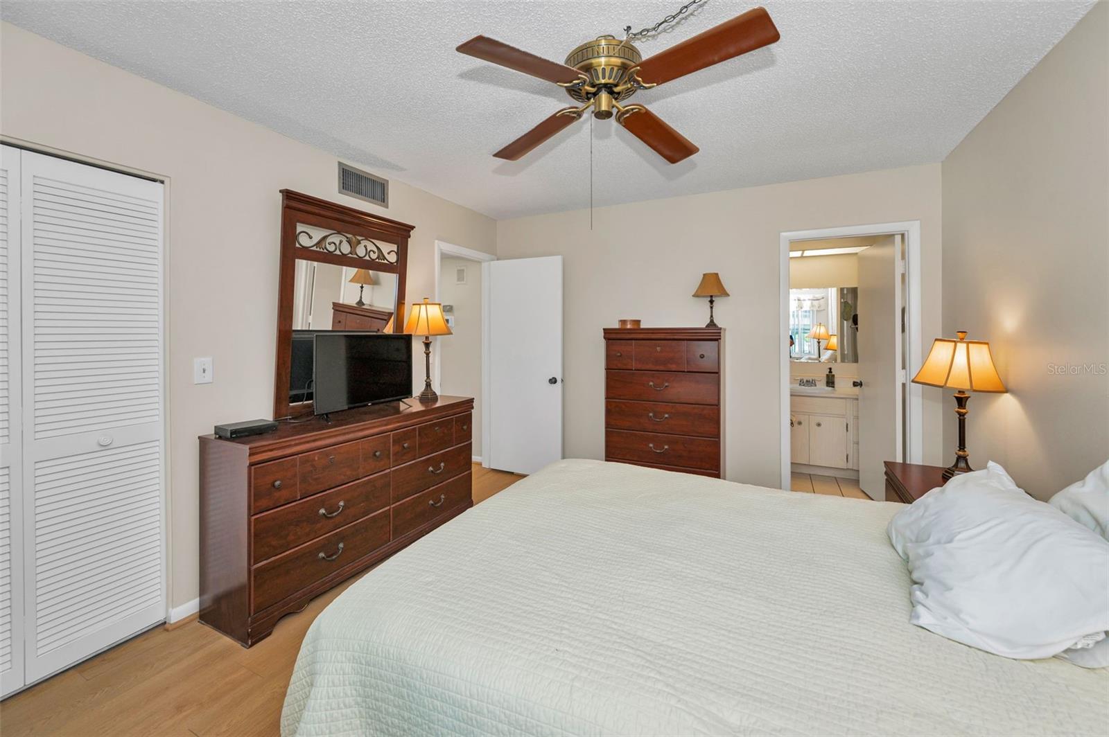 Primary Suite - spacious walk-in closet to your left