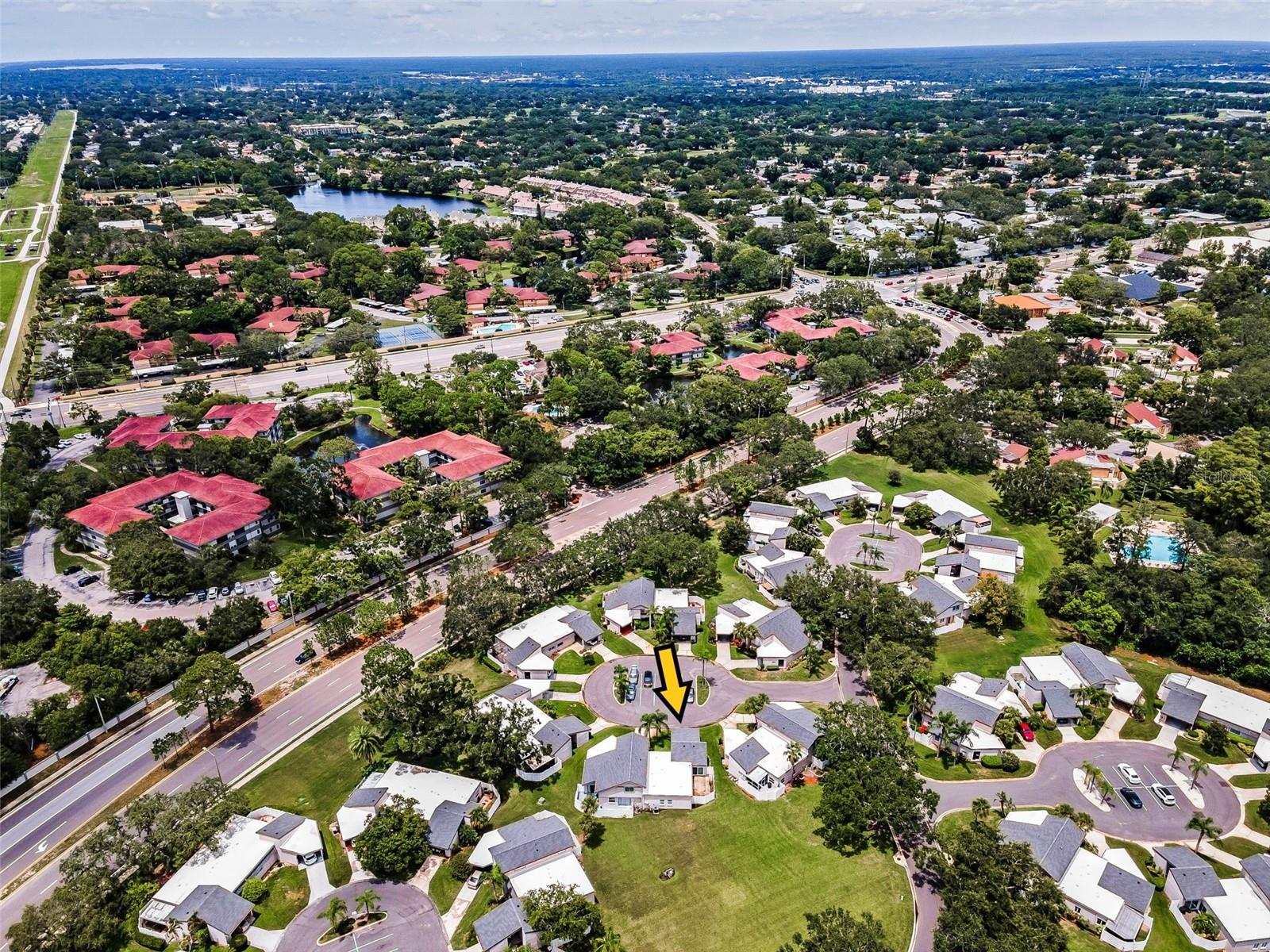 Aerial of Condo Location