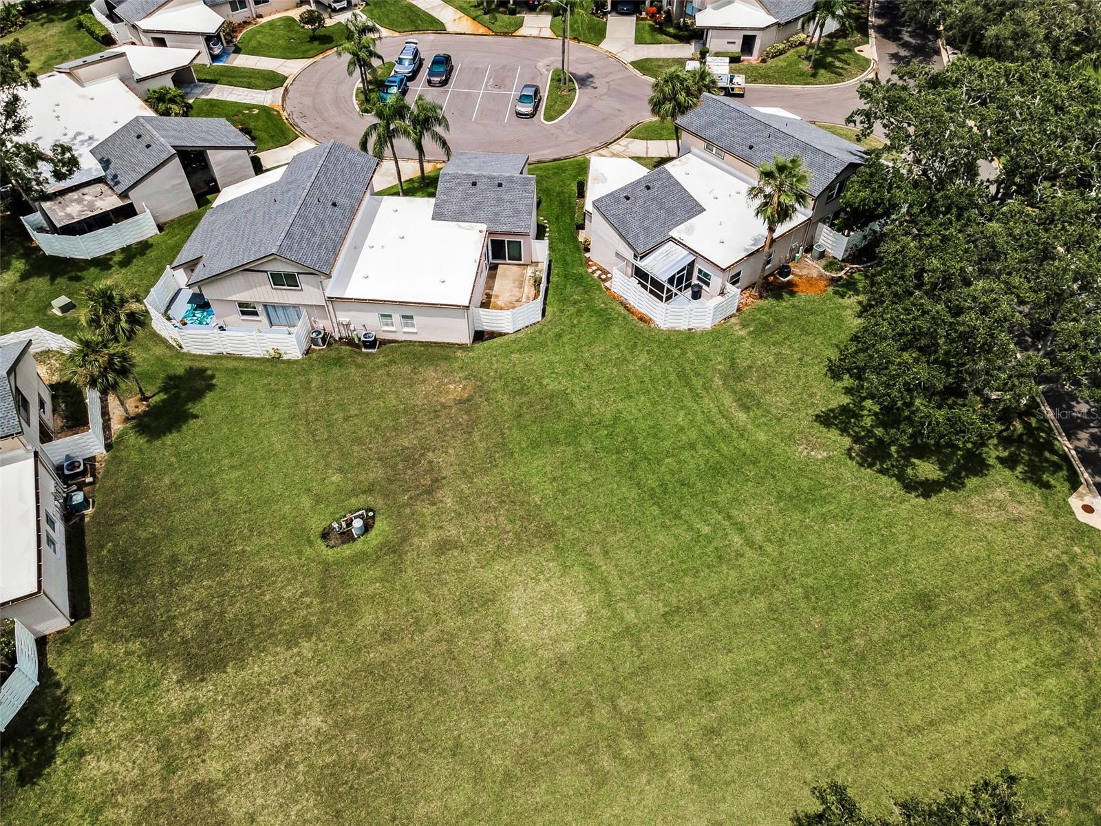 Aerial of 2628 Barksdale Ct.