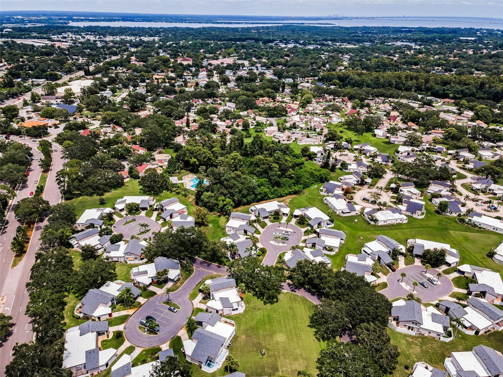 Winding Wood Village Aerial