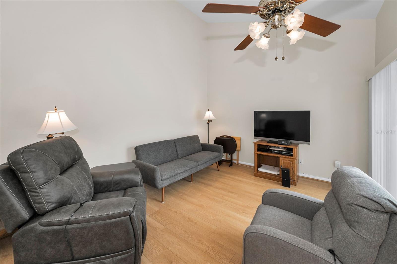Living Room - High Ceilings