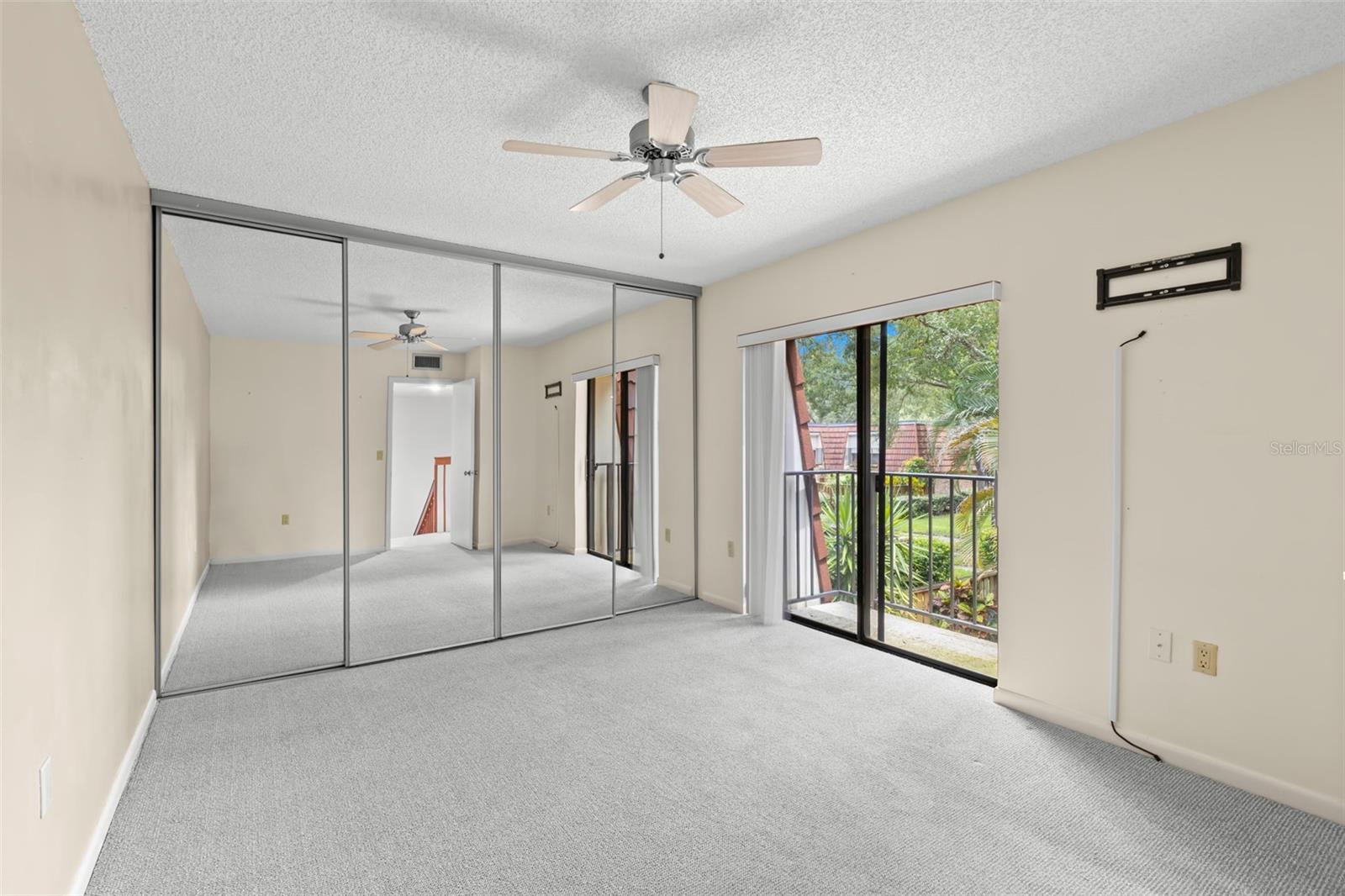 Bedroom #2 with private balcony