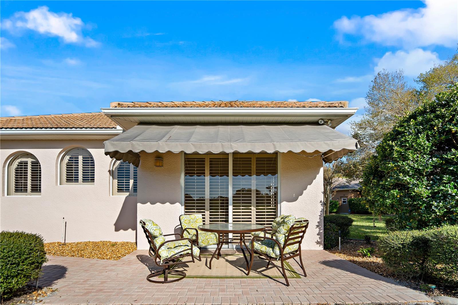 Rear Patio