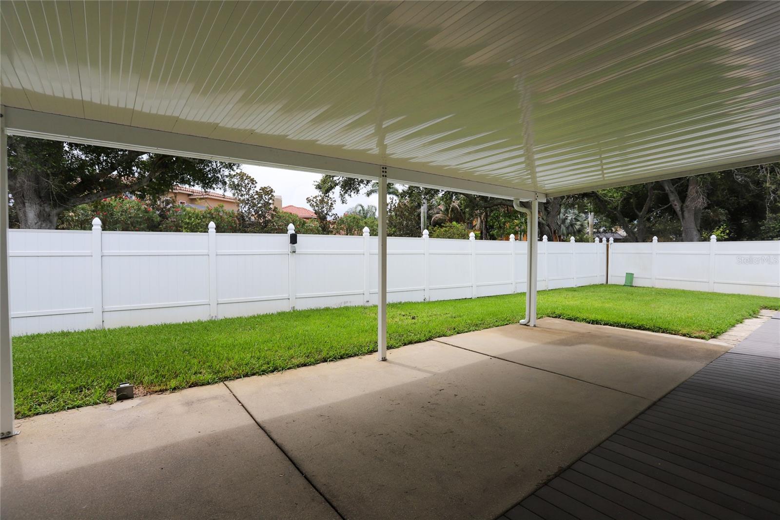37' x 15' Covered Rear Porch